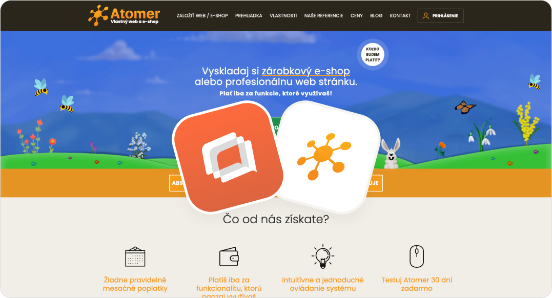 Atomer AI chatbot Talkees