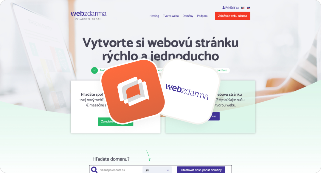 WebZdarma AI chatbot Talkees