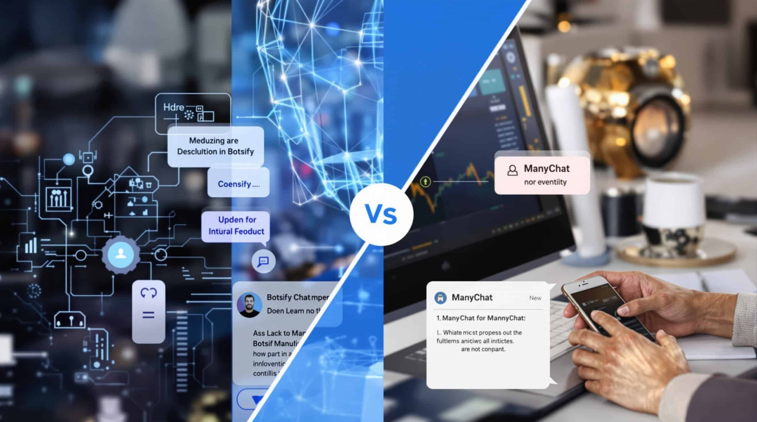 Botsify vs ManyChat: Website Chat + Human Handoff