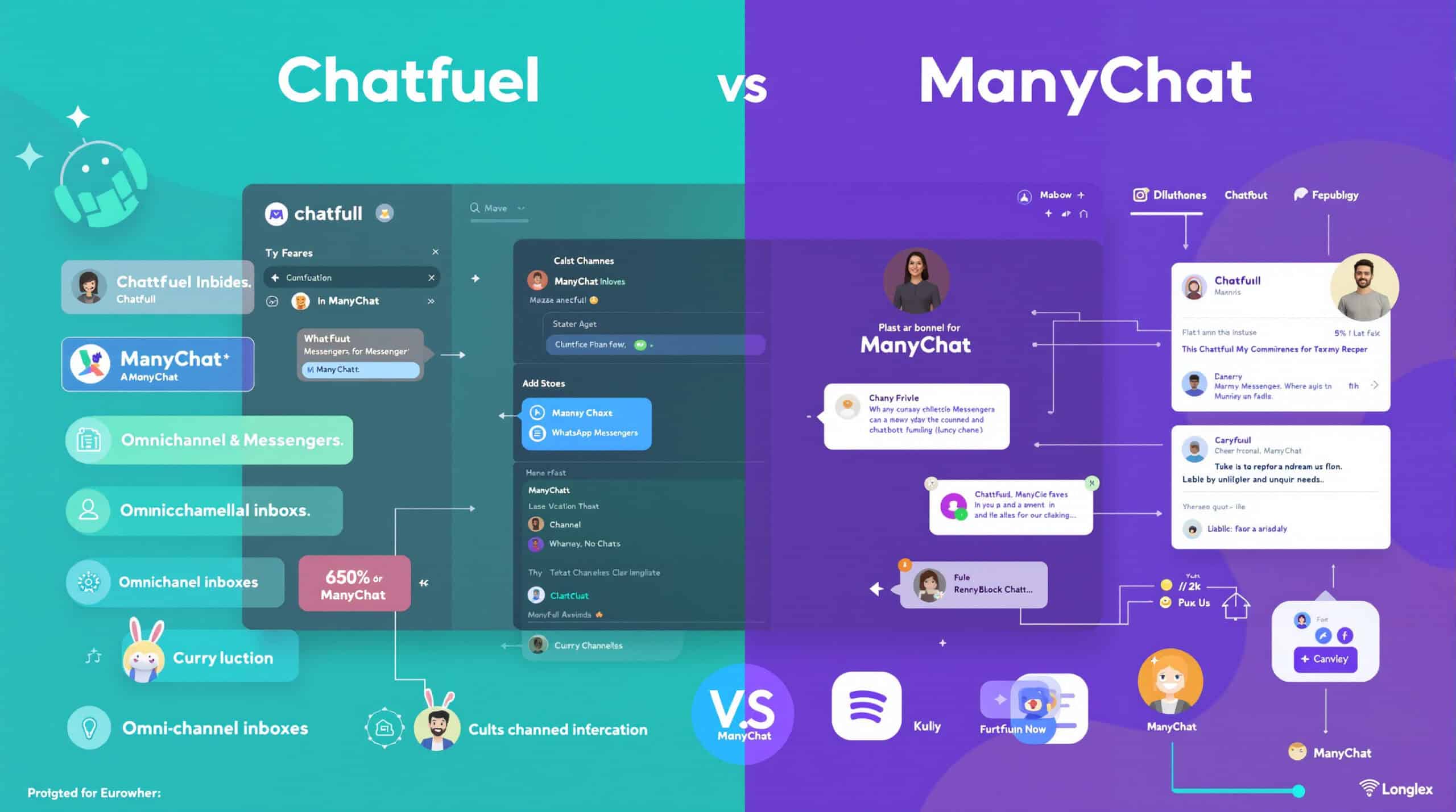 Chatfuel vs ManyChat: Instagram/WhatsApp Automation Strengths