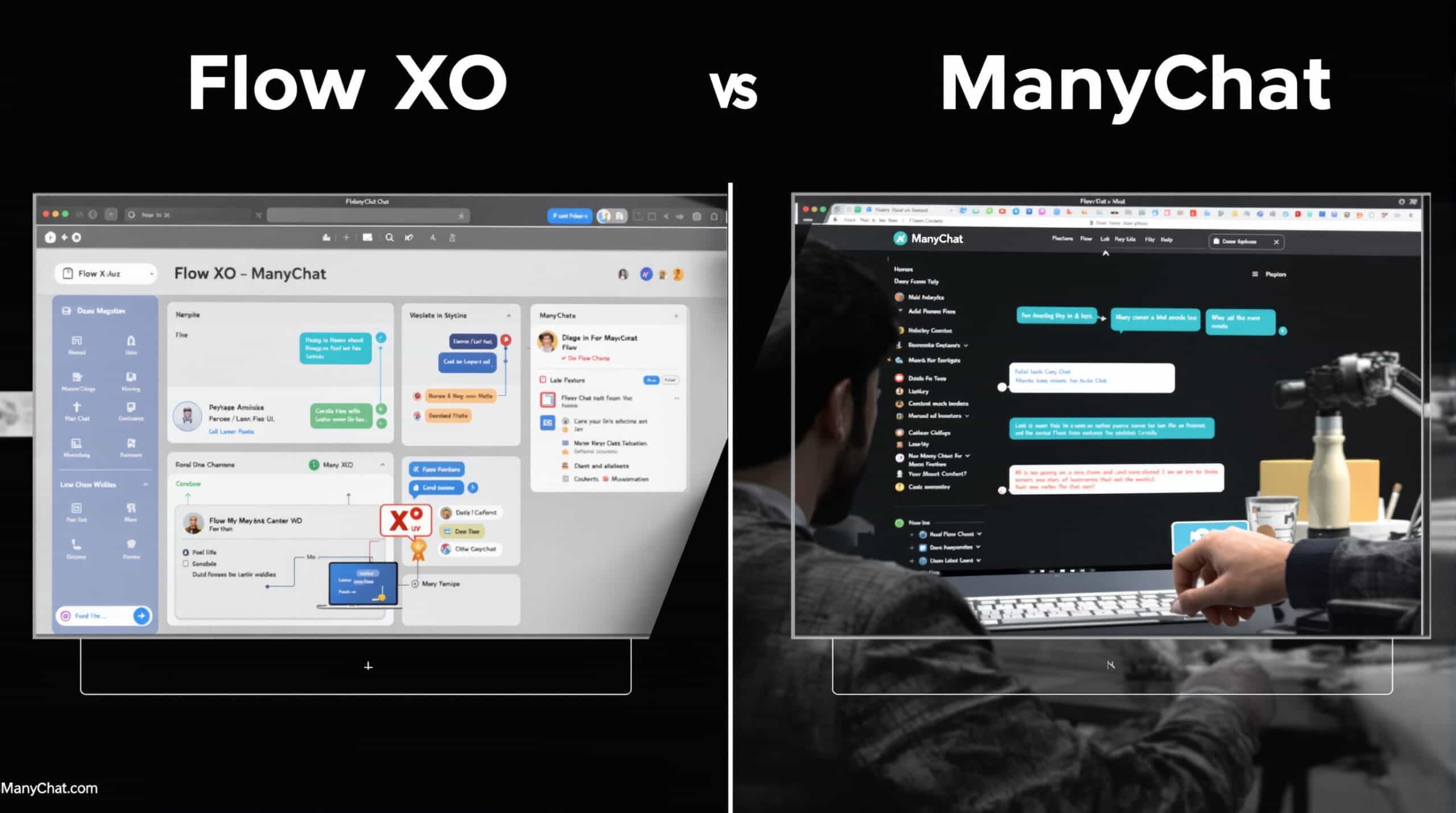 Flow XO vs ManyChat: Flexible Cross-Channel Flows