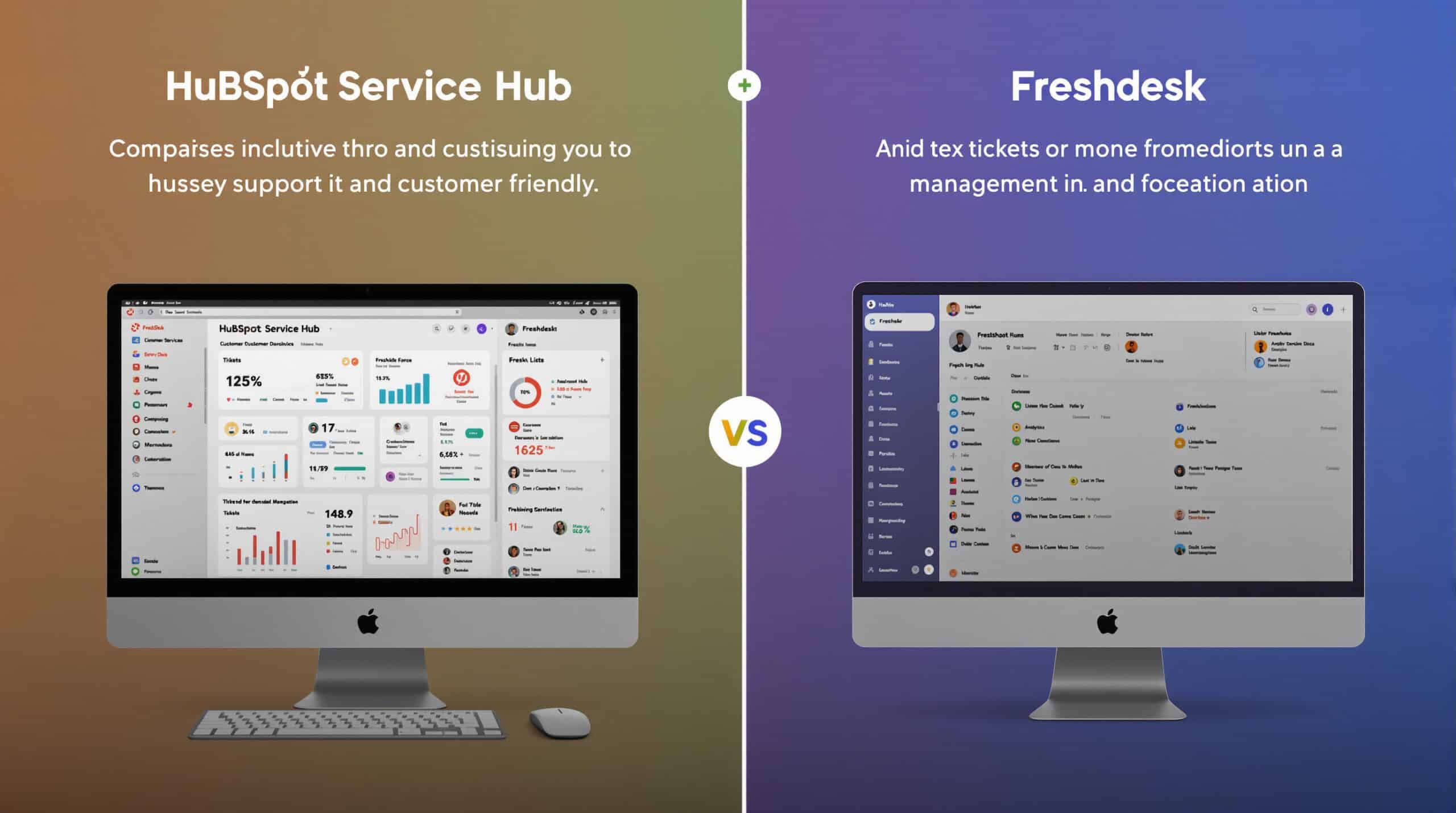 HubSpot Service Hub vs Freshdesk: CRM-Native Service with Shared Customer Context