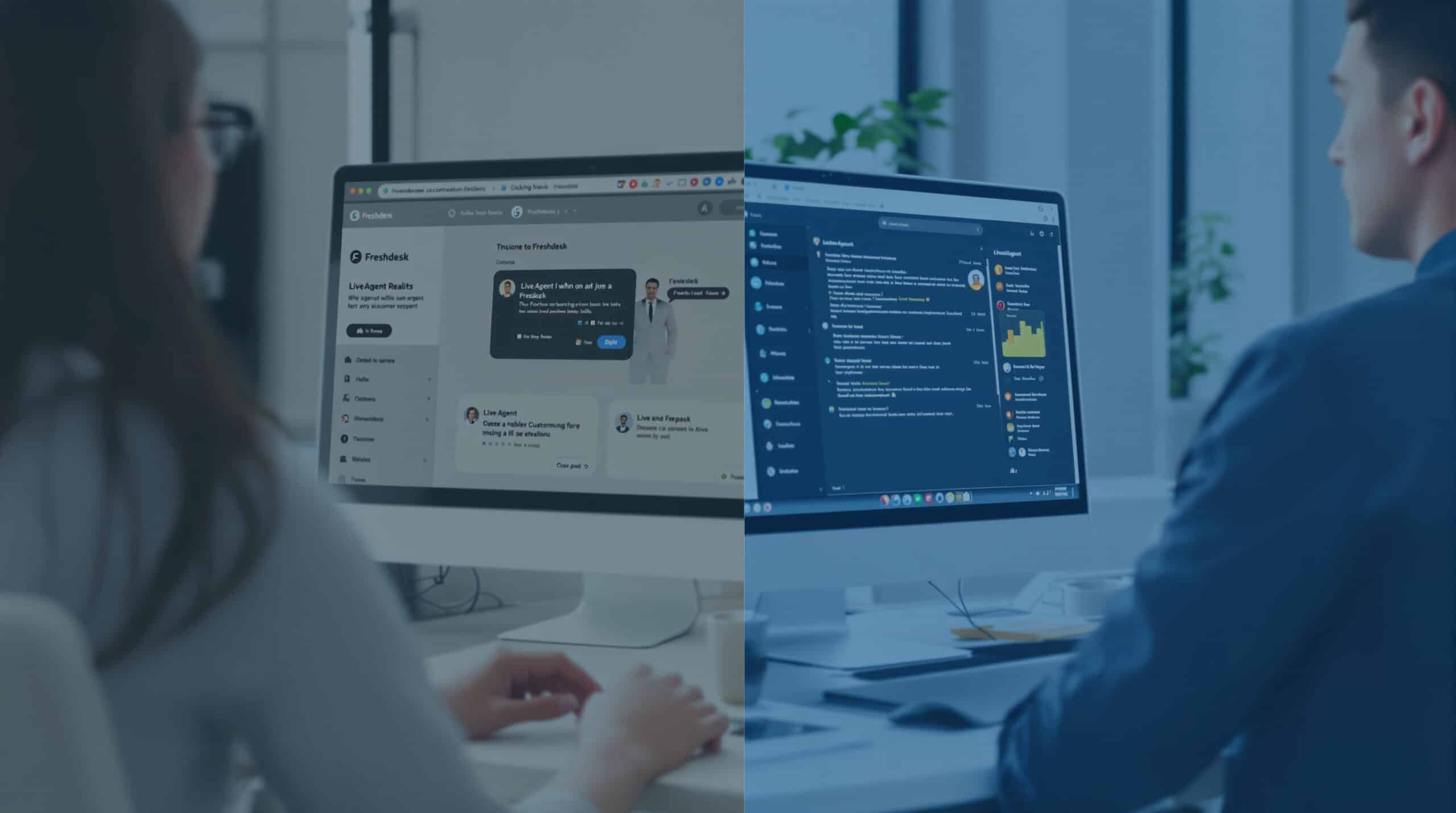 LiveAgent vs Freshdesk: All-in-One Help Desk with Built-in Call Center