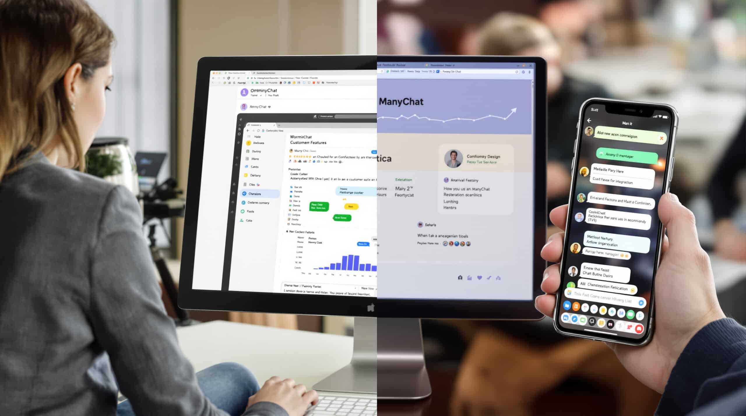 Omnichat vs ManyChat: WhatsApp/LINE/Instagram Commerce