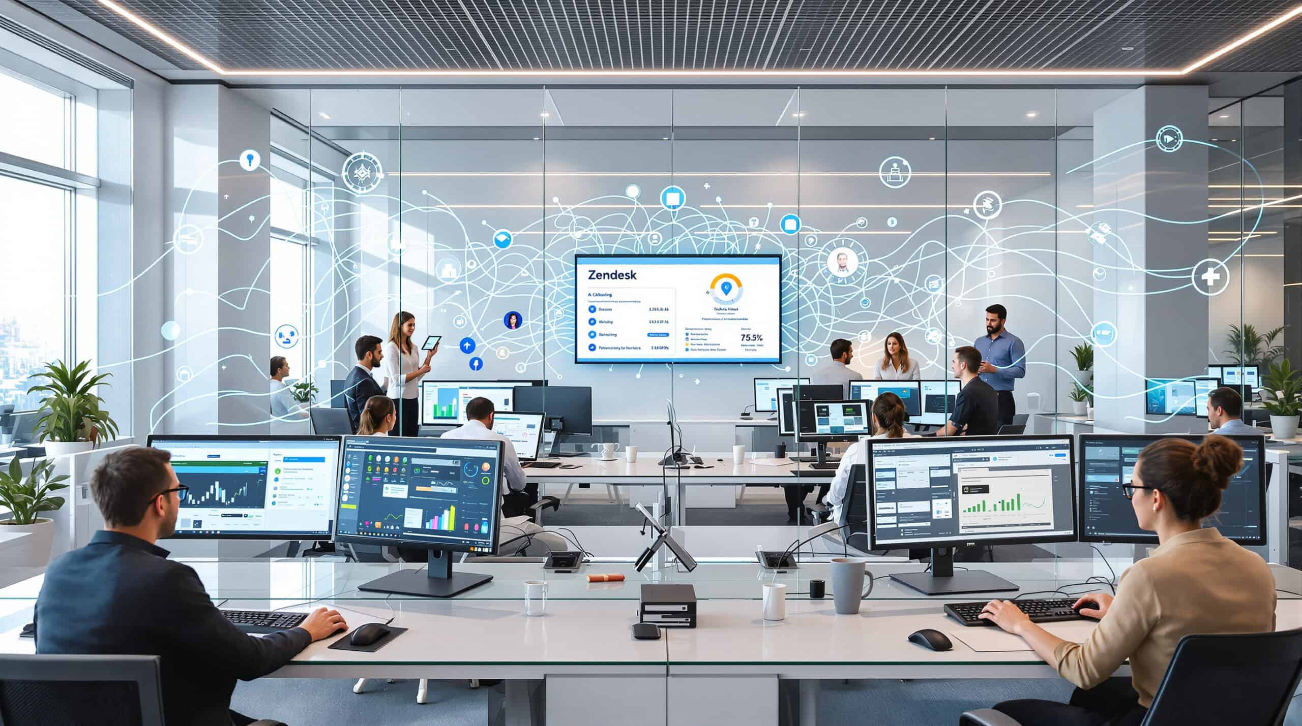 Zendesk: Enterprise Omnichannel Helpdesk with Advanced Routing and AI Add-Ons