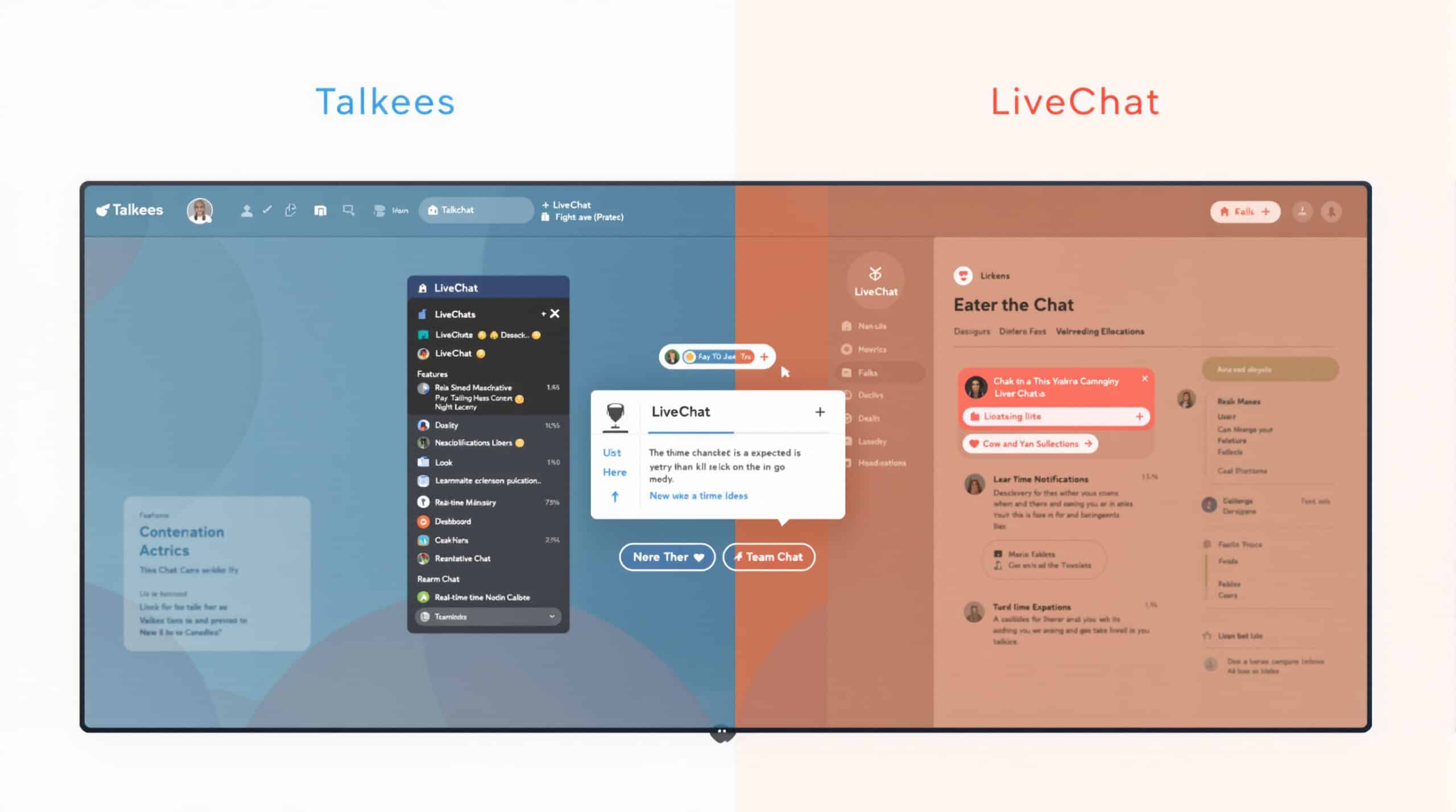 Talkees vs LiveChat: AI-First Omnichannel Chat with Flexible Pricing
