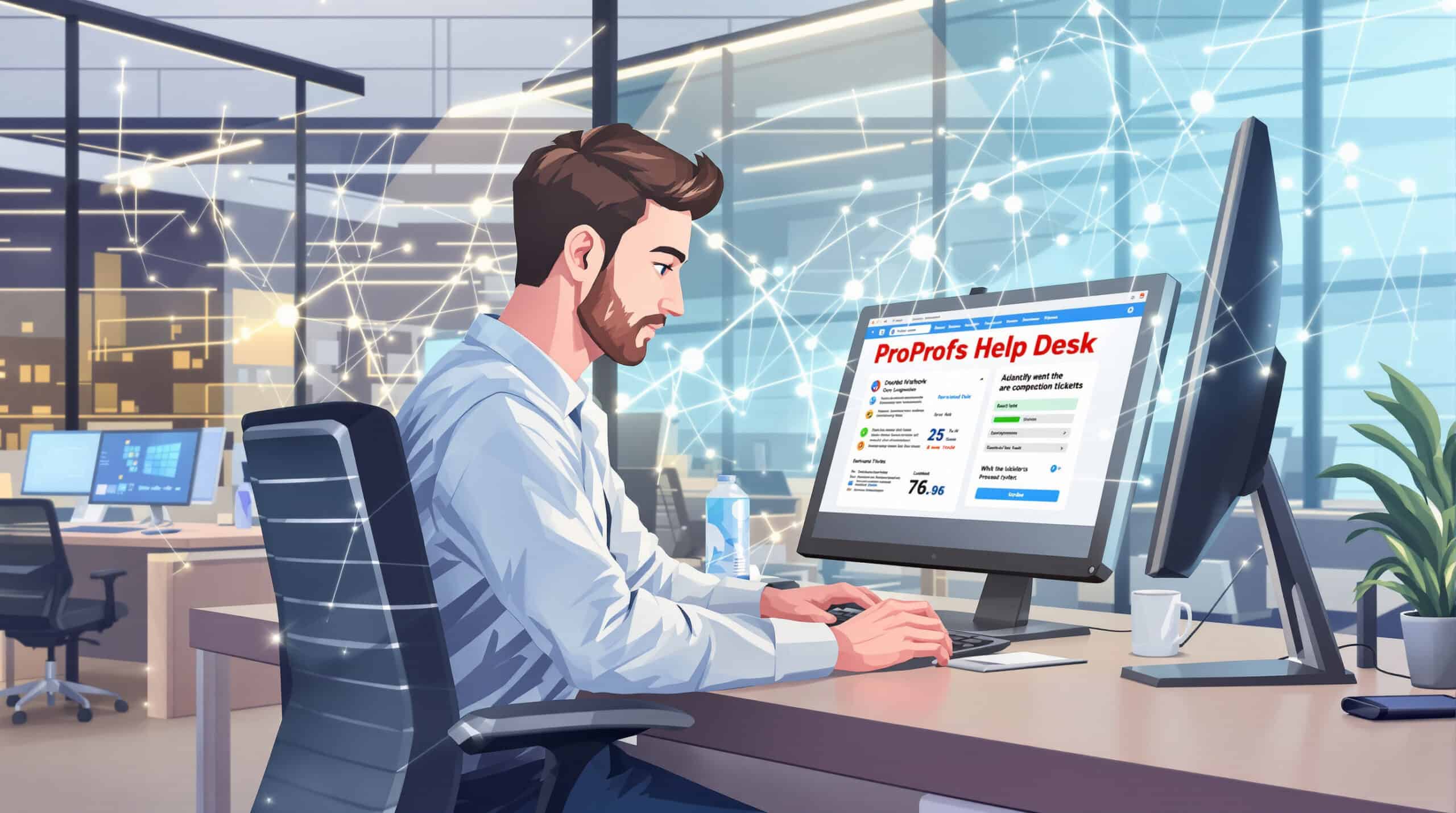 ProProfs Help Desk: Lightweight Kayako Ticketing Tool