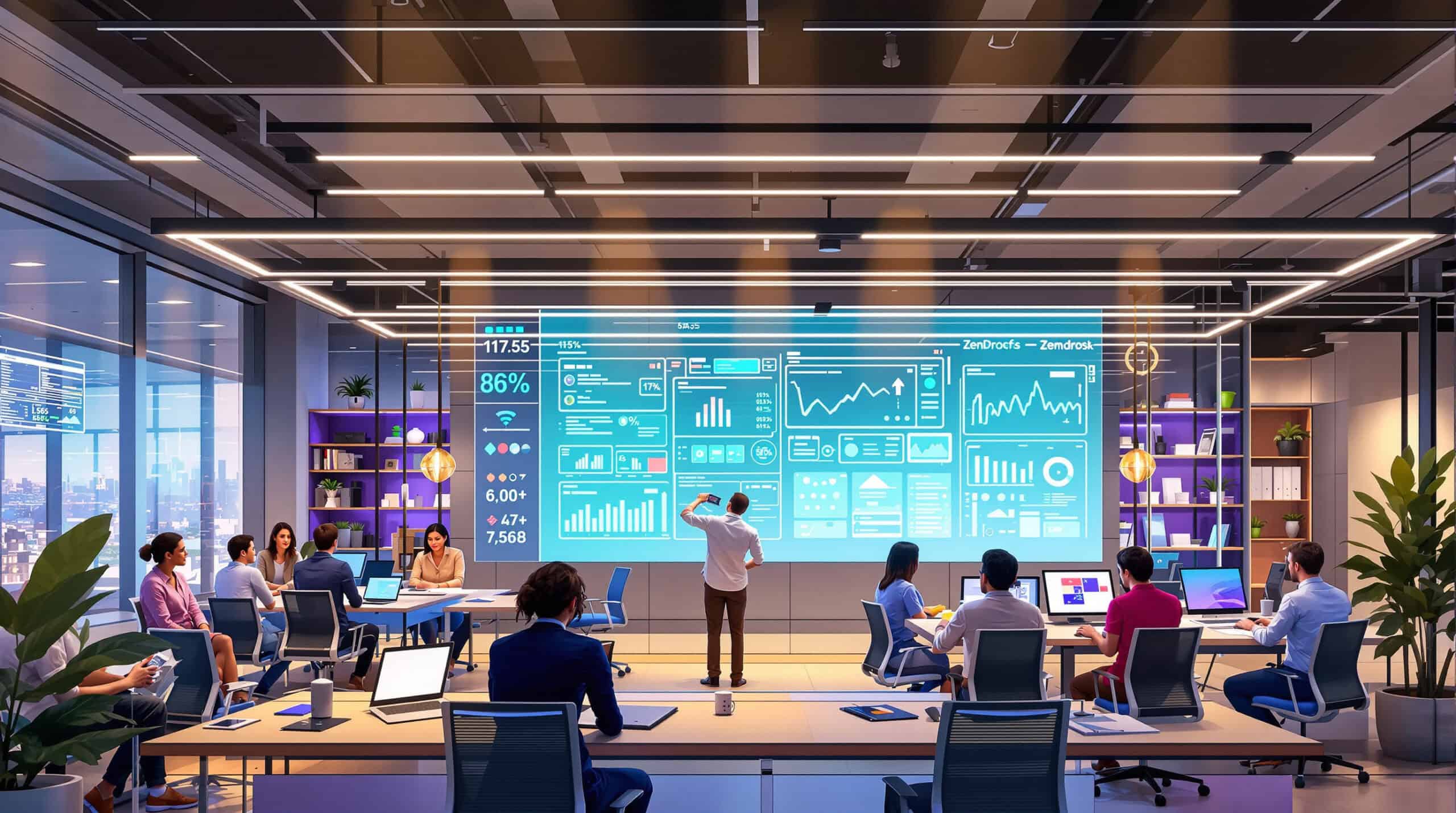 Zendesk: Enterprise-Grade ProProfs Competitor with Advanced Workflows