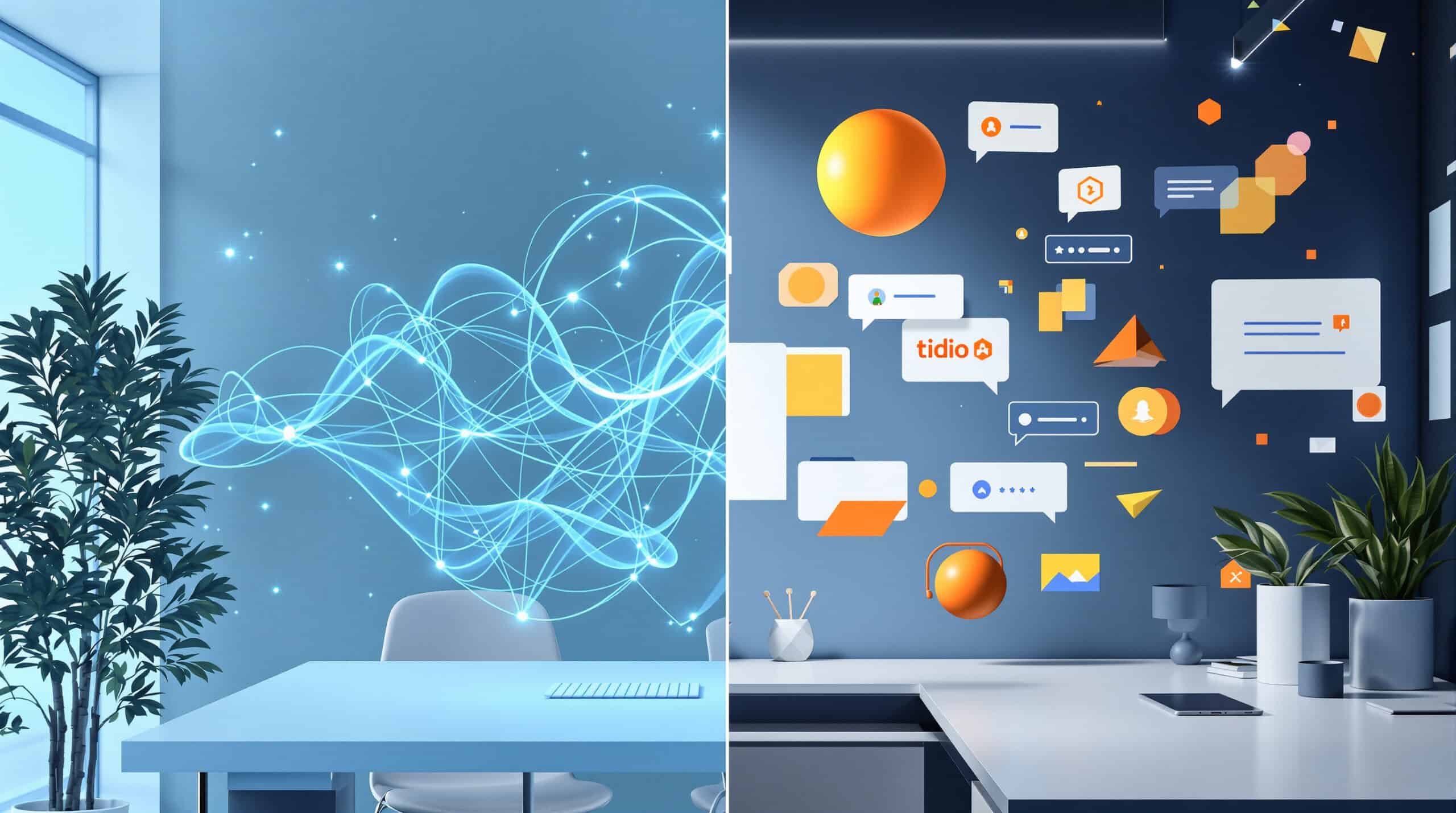 Pure Chat vs Tidio: E-commerce Chat with Visual Chatbot Flows