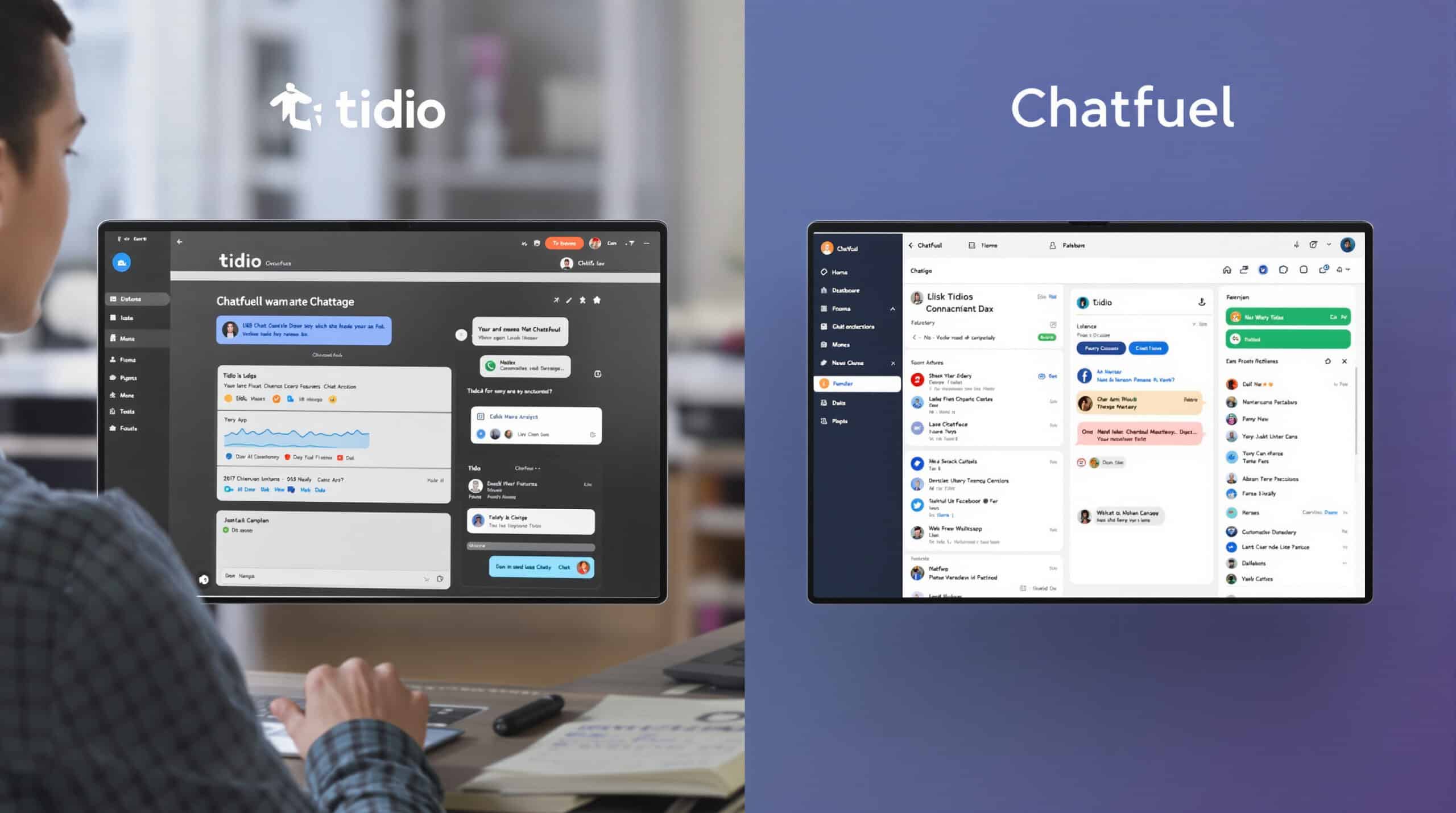 Tidio vs Chatfuel: Live Chat-First Inbox with AI Add-Ons for Shopify and WooCommerce Stores