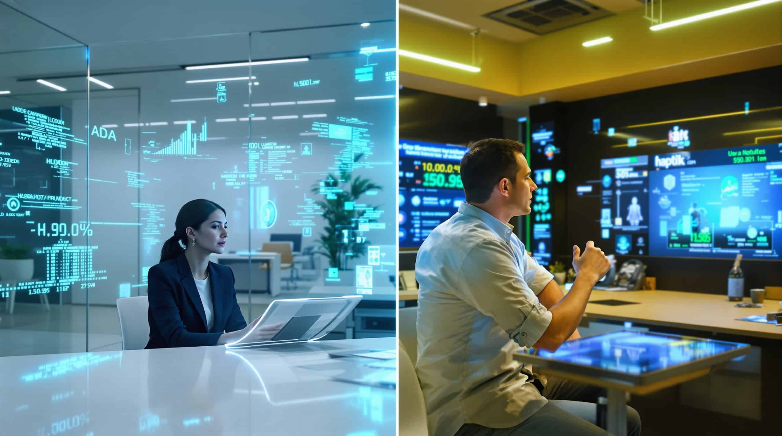 Ada vs Haptik: No-Code Automation with Knowledge-Centric AI