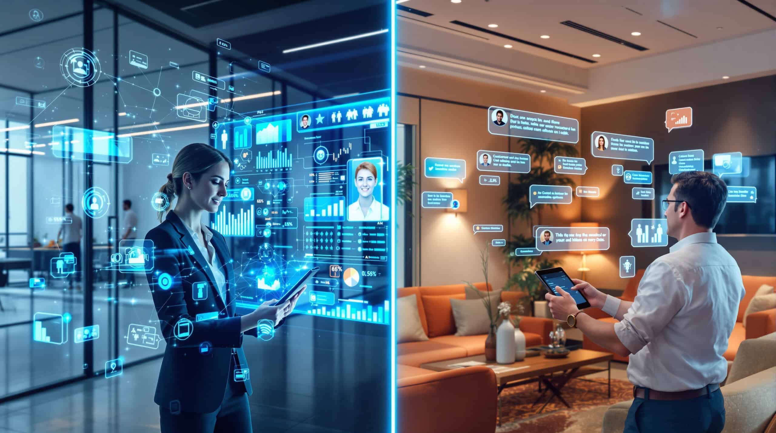 Salesforce Service Cloud vs Haptik: AI + CRM Data for End-to-End Journeys